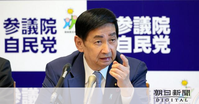 自民、参院議長に関口昌一氏調整　衆院議長は額賀福志郎氏が続投方針：朝日新聞デジタル